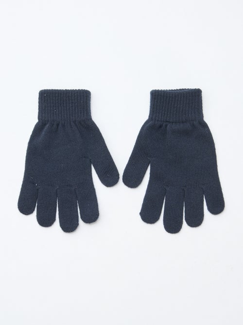 Set di 2 paia di guanti in maglia - Kiabi