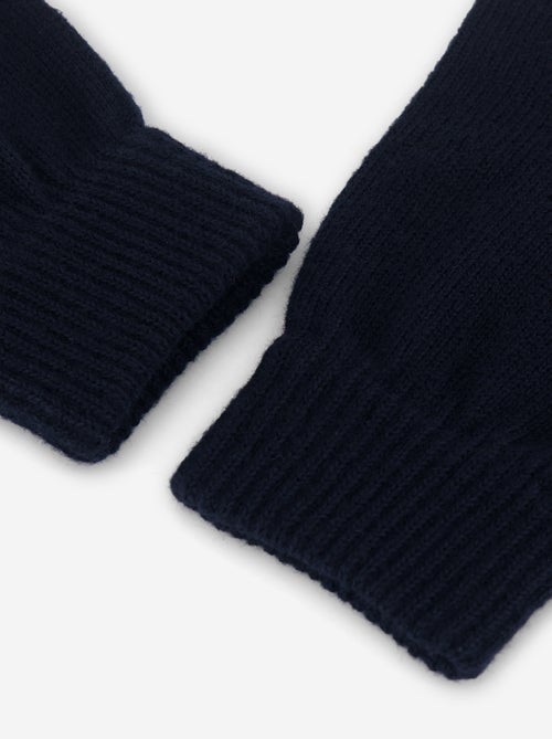 Set di 2 paia di guanti in maglia - Kiabi Set di 2 paia di guanti in maglia - Kiabi