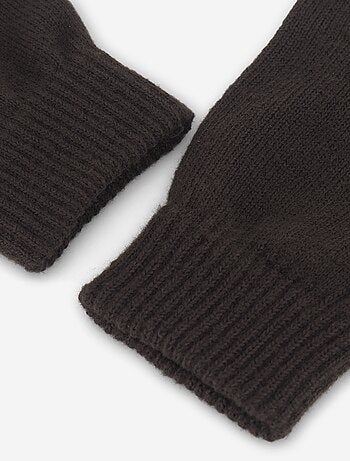 Set di 2 paia di guanti in maglia