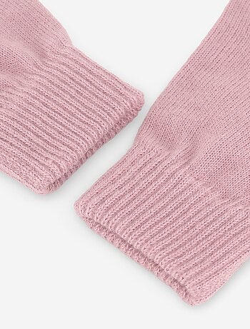 Set di 2 paia di guanti in maglia