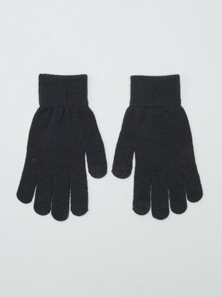 2 Paia Guanti Invernali Donna – Morbidi, Caldi E Touch Screen (Nero + Rosa, Taglia M) - 3