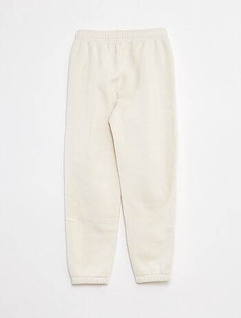 Set di 2 paia di joggers in tessuto felpato