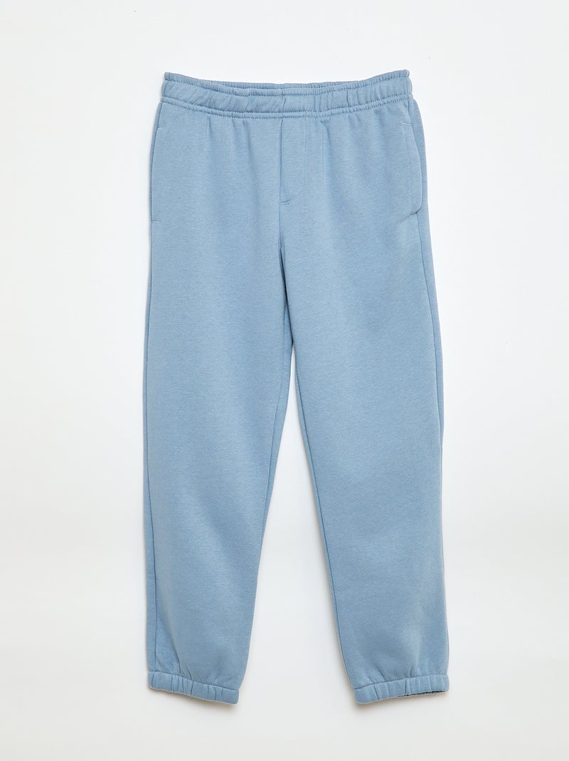 Set di 2 paia di joggers in tessuto felpato Blu - Kiabi