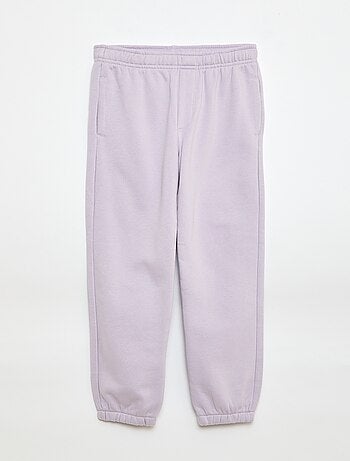 Set di 2 paia di joggers in tessuto felpato