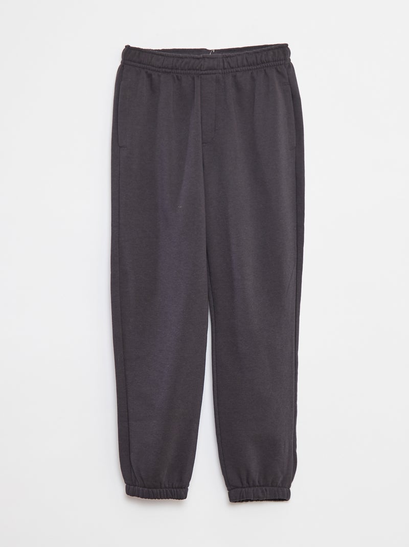 Set di 2 paia di joggers in tessuto felpato Grigio - Kiabi