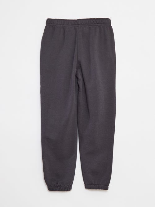 Set di 2 paia di joggers in tessuto felpato - Kiabi Set di 2 paia di joggers in tessuto felpato - Kiabi