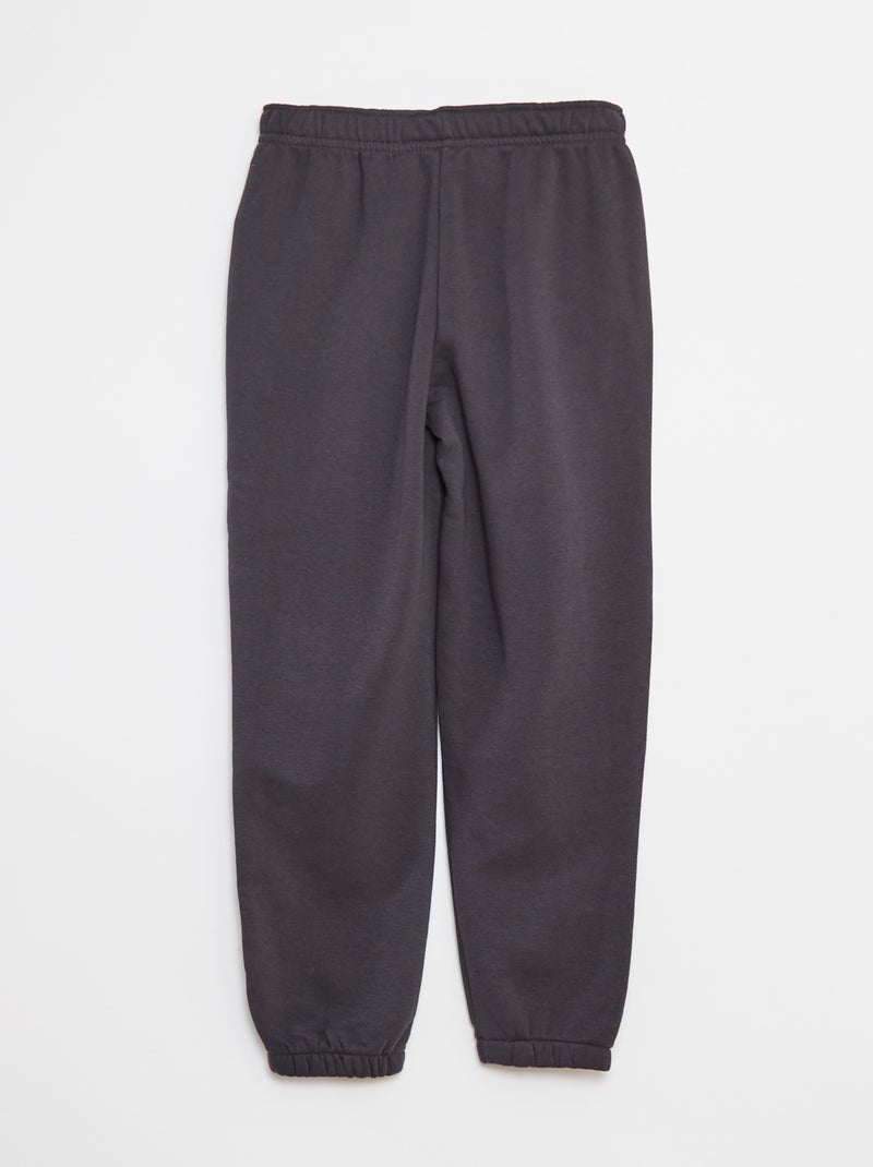 Set di 2 paia di joggers in tessuto felpato Grigio - Kiabi