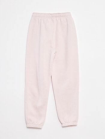 Set di 2 paia di joggers in tessuto felpato