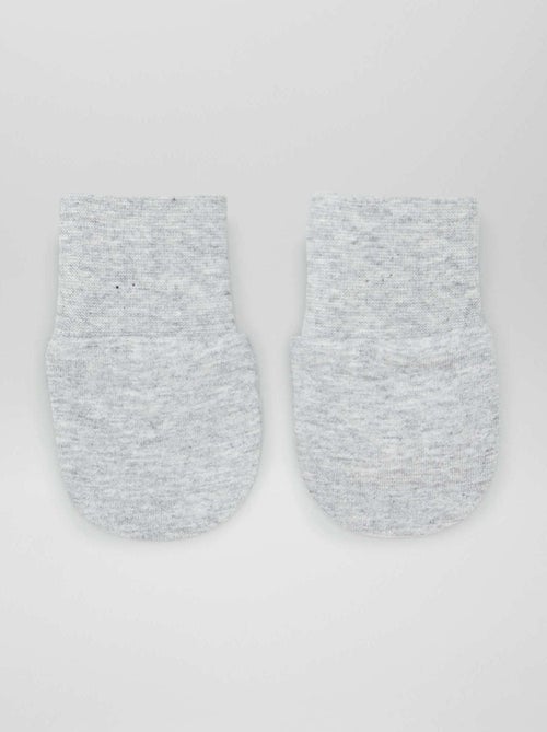 Guanti Neonato Antigraffio Guantini Antigraffio Per Neonati - Cotone 100%, 6 Paia, Taglia 0-6 Mesi, Polsi Lunghi Per Sicurezza Polsi Lunghi Sicuri - Foto 12