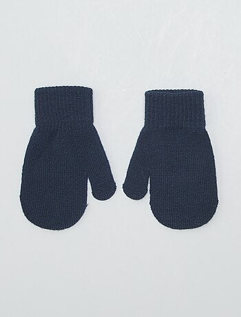 Neonato 40 cm. con guanti e sciarpa blu - Juguetilandia