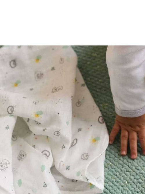 Set di 2 pannolini in mussola - Kiabi