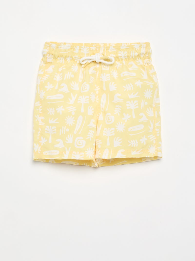 Set di 2 pantaloncini da bagno Giallo - Kiabi