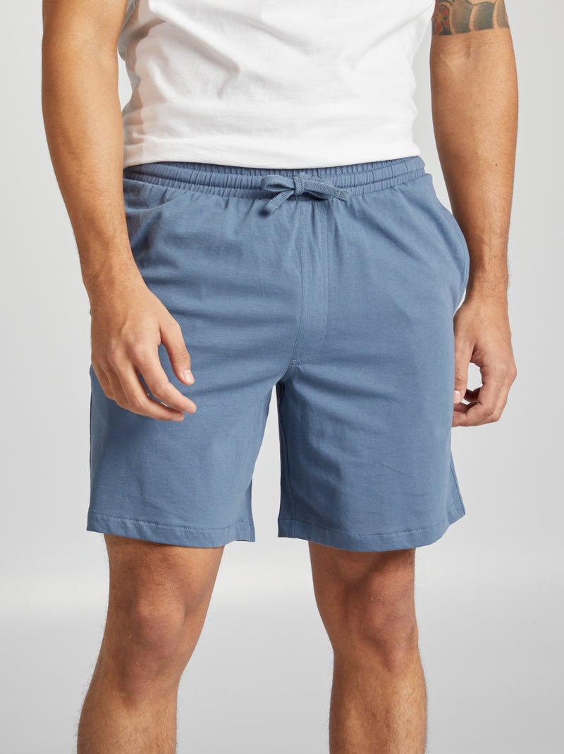 Set di 2 pantaloncini da notte BLU - Kiabi