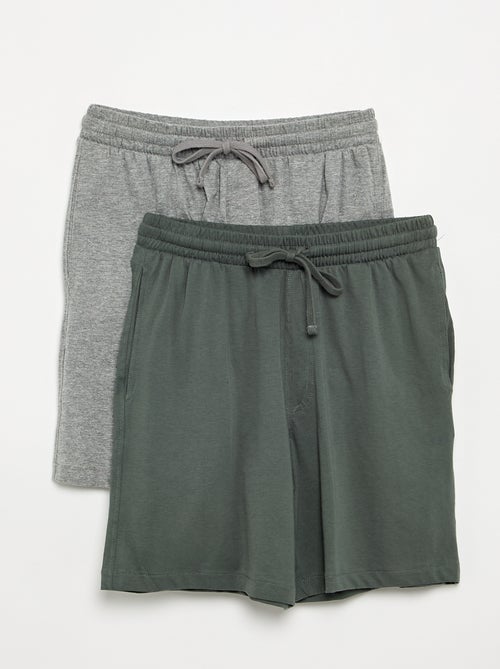 Set di 2 pantaloncini da notte - Kiabi Set di 2 pantaloncini da notte - Kiabi
