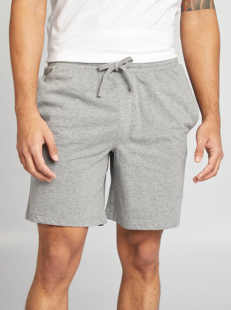Set di 2 pantaloncini da notte NERO - Kiabi