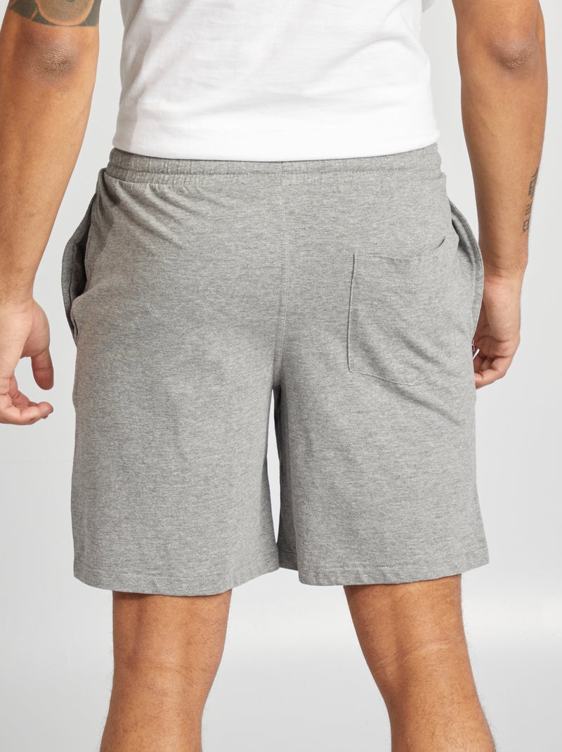 Set di 2 pantaloncini da notte NERO - Kiabi