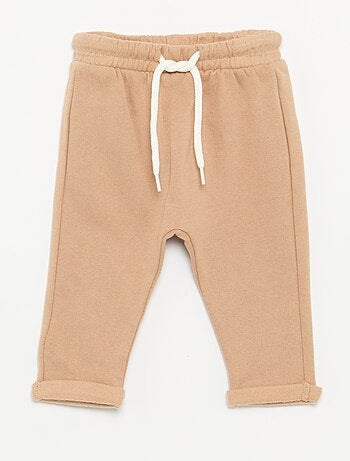 Set di 2 pantaloni a cavallo basso in felpa