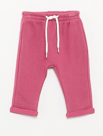 Set di 2 pantaloni a cavallo basso in felpa