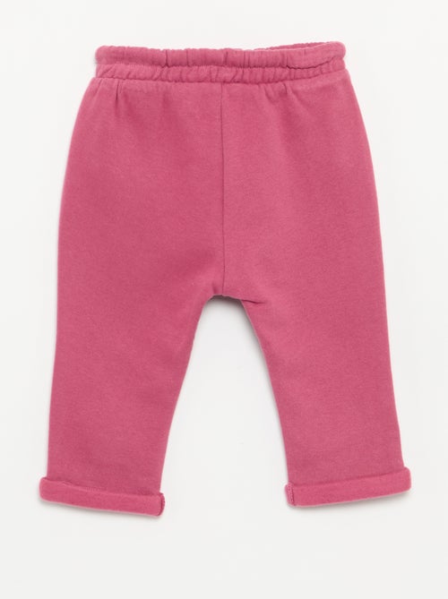 Set di 2 pantaloni a cavallo basso in felpa - Kiabi