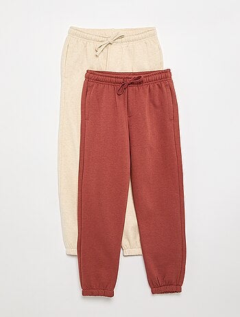 Set di 2 pantaloni da jogging