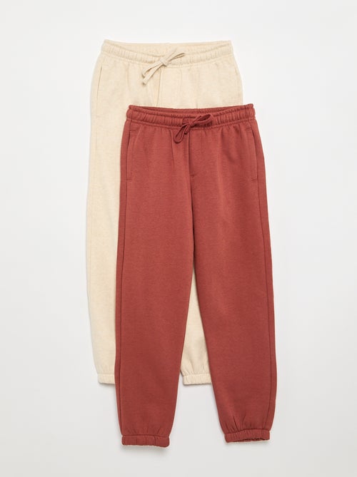 Set di 2 pantaloni da jogging - Kiabi Set di 2 pantaloni da jogging - Kiabi