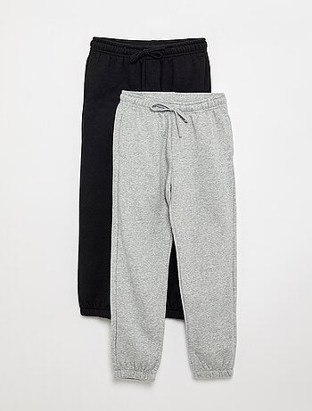 Set di 2 pantaloni da jogging