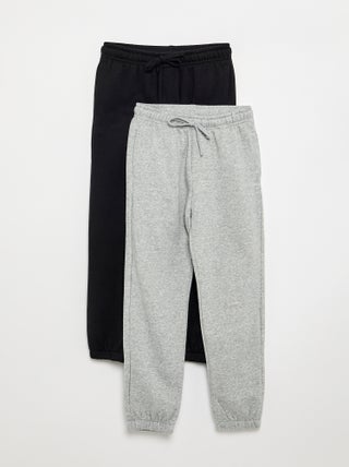Set di 2 pantaloni da jogging