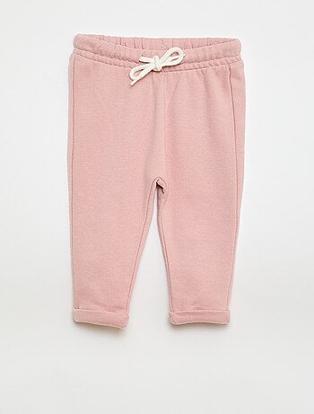 Set di 2 pantaloni jogging in french terry