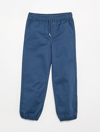Set di 2 pantaloni da jogging in twill