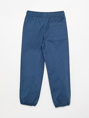 Set di 2 pantaloni da jogging in twill