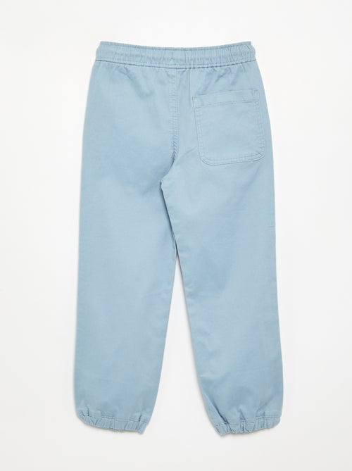 Set di 2 pantaloni da jogging in twill - Kiabi
