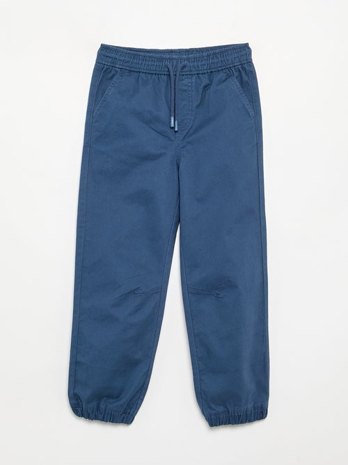 Set di 2 pantaloni da jogging in twill - Kiabi