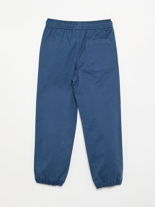 Set di 2 pantaloni da jogging in twill - Kiabi