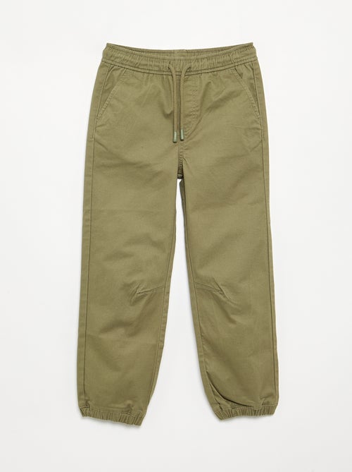 Set di 2 pantaloni da jogging in twill - Kiabi