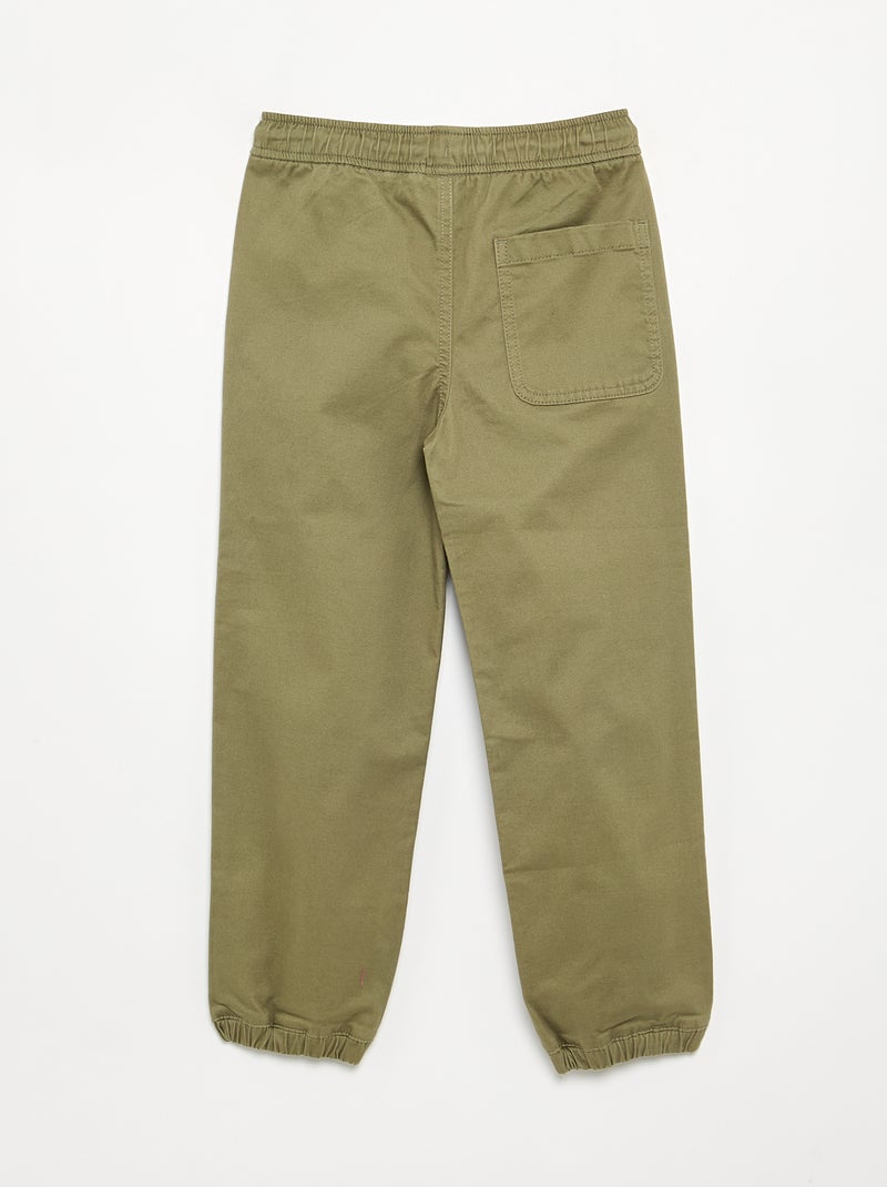 Set di 2 pantaloni da jogging in twill Giallo - Kiabi