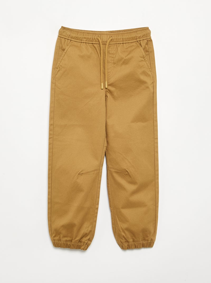 Set di 2 pantaloni da jogging in twill Giallo - Kiabi