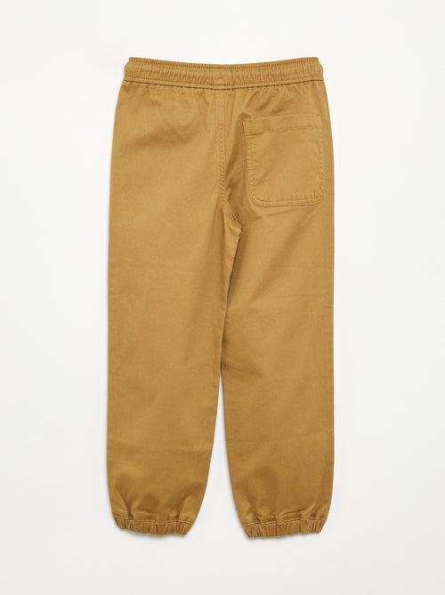 Set di 2 pantaloni da jogging in twill - Kiabi