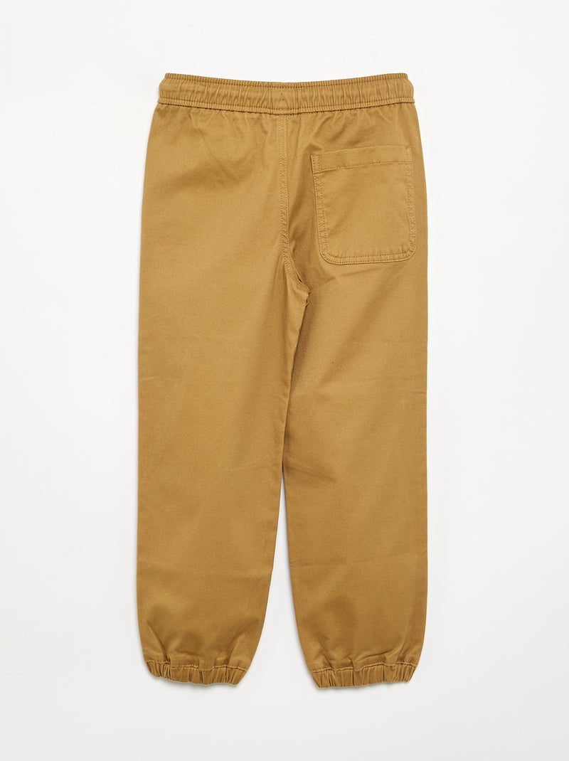 Set di 2 pantaloni da jogging in twill Giallo - Kiabi