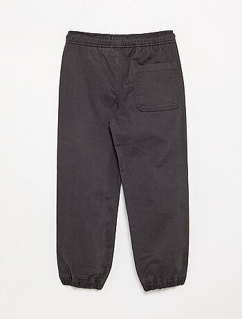 Set di 2 pantaloni da jogging in twill