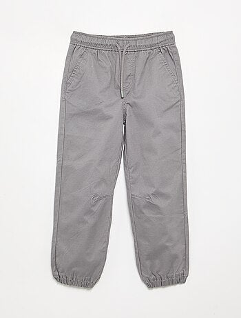 Set di 2 pantaloni da jogging in twill