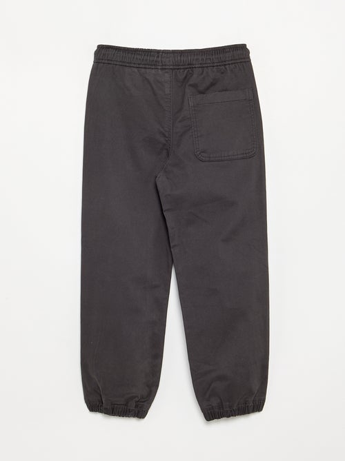Set di 2 pantaloni da jogging in twill - Kiabi
