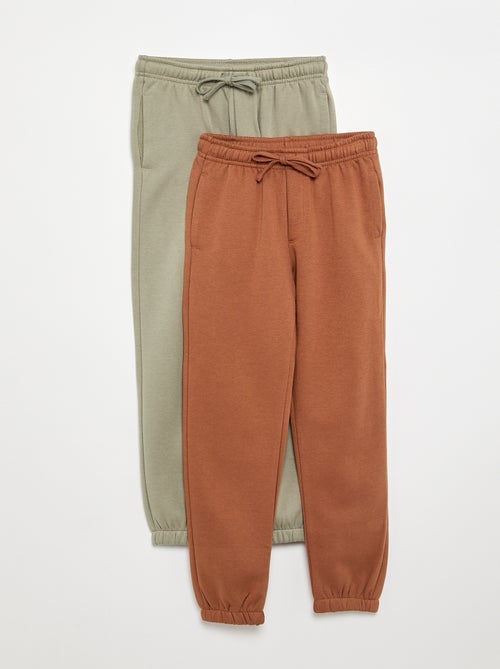 Set di 2 pantaloni da jogging - Kiabi Set di 2 pantaloni da jogging - Kiabi