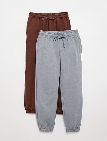 Set di 2 pantaloni da jogging