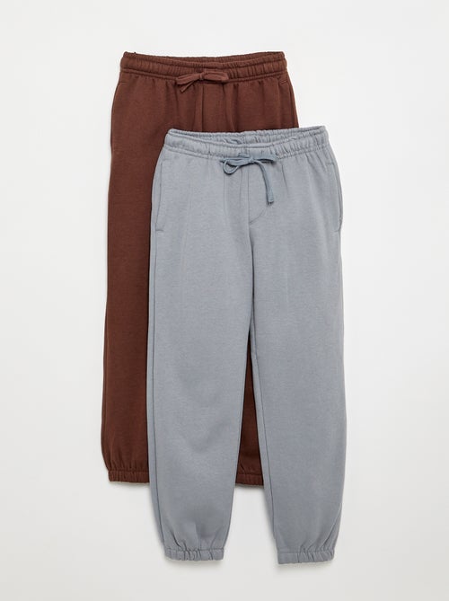 Set di 2 pantaloni da jogging - Kiabi Set di 2 pantaloni da jogging - Kiabi