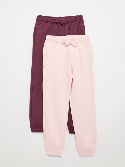 Set di 2 pantaloni da jogging - Kiabi Set di 2 pantaloni da jogging - Kiabi