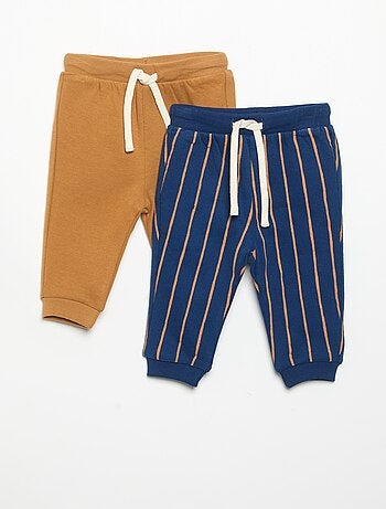 Set di 2 pantaloni in felpa