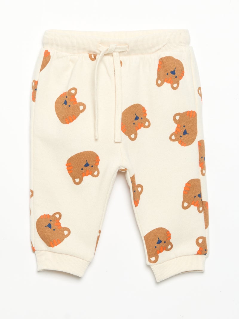 Set di 2 pantaloni in felpa Bordeaux - Kiabi