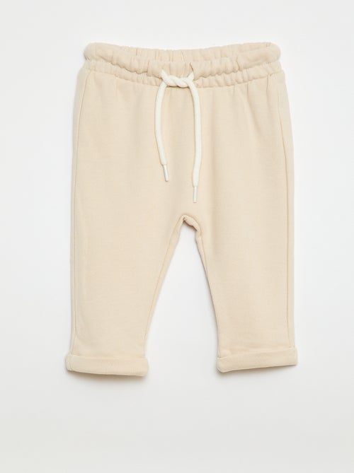 Set di 2 pantaloni jogging in french terry - Kiabi