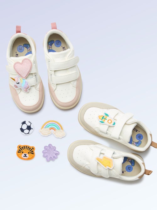 Set di 2 patch da applicare per personalizzare le tue sneakers "Kitchoun" - Kiabi