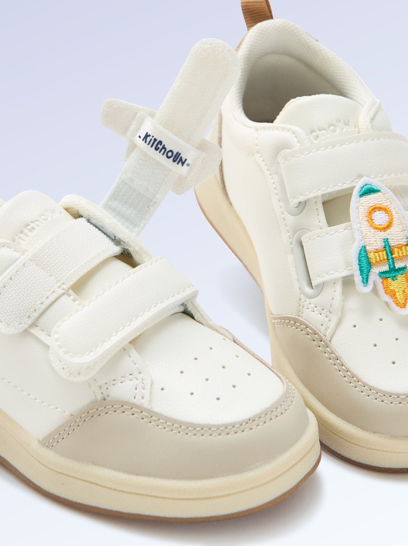 Set di 2 patch da applicare per personalizzare le tue sneakers \'Kitchoun\' Blu - Kiabi